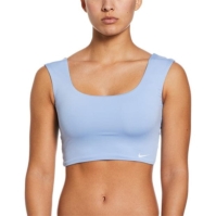 Top scurt Nike Essentials Swim albastru