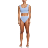 Top scurt Nike Essentials Swim albastru