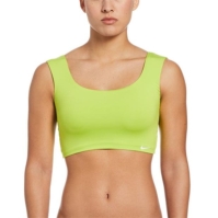 Top scurt Nike Essentials Swim negru verde