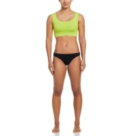 Top scurt Nike Essentials Swim negru verde