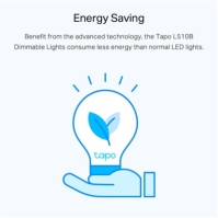 TP-Link TPLink Tapo Smart WiFi Light Bulb Dimmable E27 alb