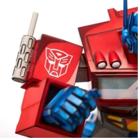 Transformers Transformers Optimus Prime PVC Statue multicolor format and universal