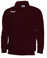 Bluza trening cu fermoar Dover Bordeaux Max Sport