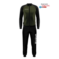 Trening sport TUTA CUBA Givova verde military negru