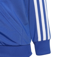 Treninguri adidas cu dungi Poly bleumarin alb