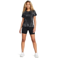 Treninguri Under ARMOUR Ua Launch Half Tight Short pentru femei negru reflect