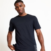 Tricou 11 Degrees Pique negru