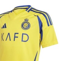 Tricou Acasa adidas Al Nassr Ronaldo 2024 2025 Juniors galben albastru