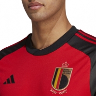 Tricou Acasa adidas Belgia 2022 pentru adulti rosu negru