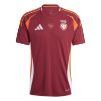 Tricou Acasa adidas Latvia 2024 pentru adulti visiniu