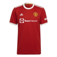 Tricou Acasa adidas Manchester United 21/22 rosu