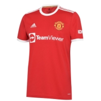 Tricou Acasa adidas Manchester United 21/22 rosu