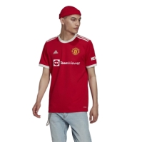 Tricou Acasa adidas Manchester United 21/22 rosu