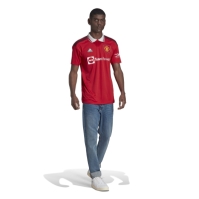 Tricou Acasa adidas Manchester United FC 2022/2023 pentru Barbati rosu