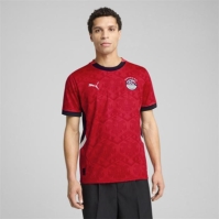 Tricou Acasa Puma Egipt 2025 pentru adulti rosu negru