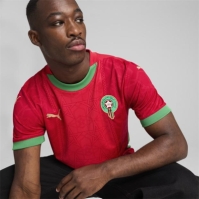 Tricou Acasa Puma Morocco 2025 pentru adulti rosu verde