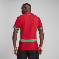 Tricou Acasa Puma Morocco 2025 pentru adulti rosu verde