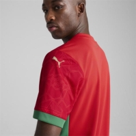 Tricou Acasa Puma Morocco 2025 pentru adulti rosu verde