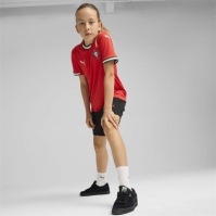 Tricou Acasa Puma Portugalia 2025 Juniors rosu galben