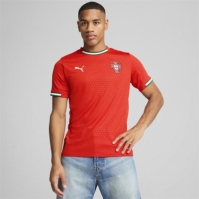 Tricou Acasa Puma Portugalia 2025 pentru adulti rosu galben