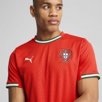 Tricou Acasa Puma Portugalia 2025 pentru adulti rosu galben