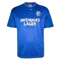 Tricou Acasa Score Draw Rangers 1988 pentru adulti albastru