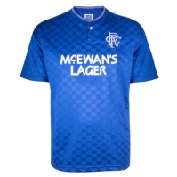 Tricou Acasa Score Draw Rangers 1988 pentru adulti albastru