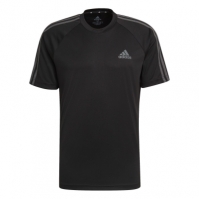 Tricou adidas clasic 3 cu dungi Sereno pentru Barbati negru gri