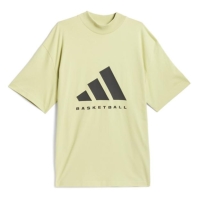 Tricou adidas baschet pentru barbati galben