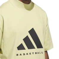 Tricou adidas baschet pentru barbati galben