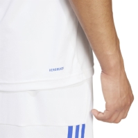 Tricou adidas clasic 3 cu dungi Sereno pentru Barbati alb albastru