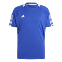 Tricou adidas clasic 3 cu dungi Sereno pentru Barbati albastru roial alb