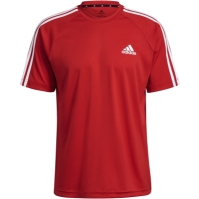 Tricou adidas clasic 3 cu dungi Sereno pentru Barbati unired alb