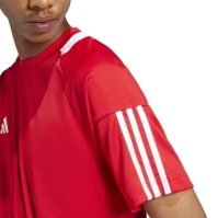 Tricou adidas clasic 3 cu dungi Sereno pentru Barbati unired alb