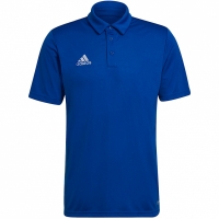 Tricou Adidas Entrada 22 Polo albastru HG6285 pentru Barbati