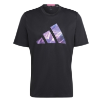 Tricou adidas HIIT pentru Barbati negru fucsia