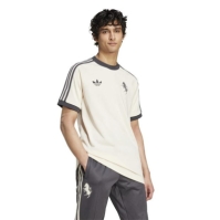 Tricou adidas Juventus Originals 3-cu dungi pentru adulti wonder alb