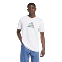 Tricou adidas Mex Fan G T pentru Barbati alb