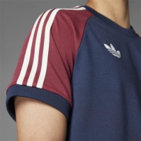 Tricou adidas Originals Arsenal Adicolor Classics 3-Stripes pentru adulti legend albastru