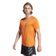 Tricou adidas Terrex Agravic Trail alergare impact portocaliu