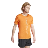 Tricou adidas Terrex Agravic Trail alergare impact portocaliu