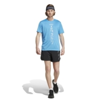 Tricou adidas Terrex Agravic Trail alergare pulse albastru