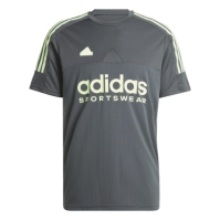 Tricou adidas Tiro pentru Barbati gri verde spark