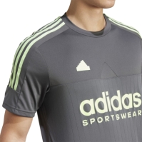 Tricou adidas Tiro pentru Barbati gri verde spark