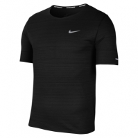 Tricou alergare Nike DriFit Miler pentru Barbati negru