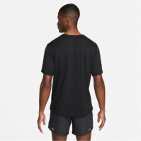 Tricou alergare Nike DriFit Miler pentru Barbati negru