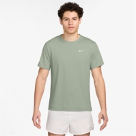 Tricou alergare Nike DriFit Miler pentru Barbati verde horizon