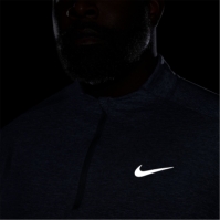 Tricou alergare Nike Element 3.0 1/2-cu fermoar pentru Barbati gri bej