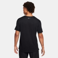 Tricou alergare Nike Miler Flash Dri-FIT UV maneca scurta pentru Barbati negru