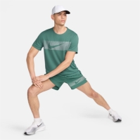 Tricou alergare Nike Miler Flash Dri-FIT UV maneca scurta pentru Barbati verde